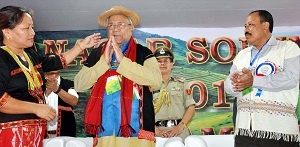 The Governor of Arunachal Pradesh Shri P.B. Acharya graced the Solung Festival celebration of Adi community at Itanagar on 1st September 2017. 